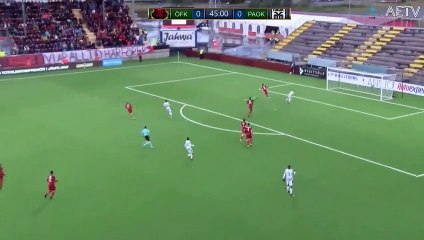 All Goals and Highlights - Östersunds FK 2-0 PAOK - 24082017