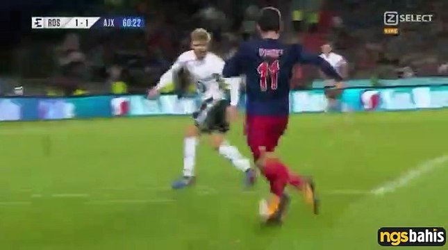 Lasse Schone Goal HD - Rosenborg (Nor) 1-2 Ajax (Ned) 24.08.2017