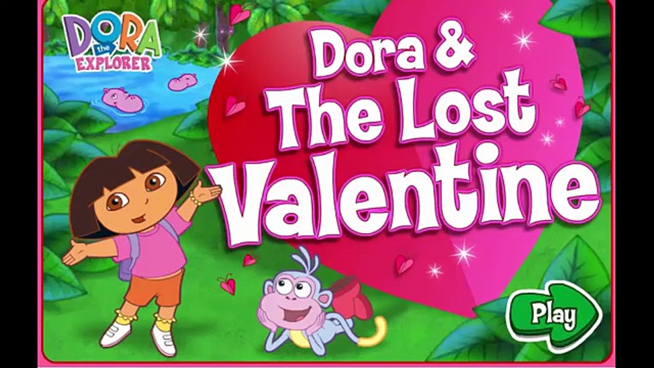 Dora and the Lost Valentine - Dora the Explorer Valentines Day Adventure Cartoon Video Gam