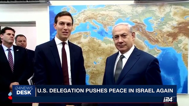 i24NEWS DESK | U.S. delegation pushes peace in Israel again | Thursday, August 24th 2017