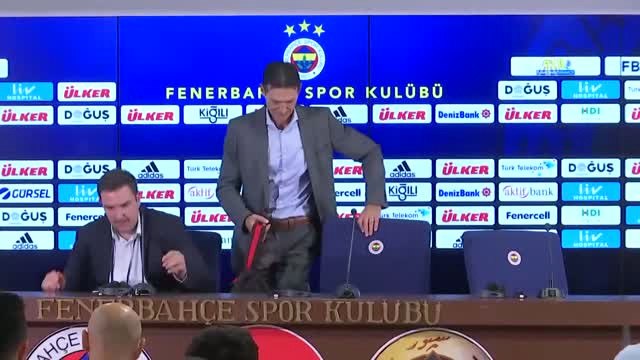 Fenerbahçe-Vardar Maçının Ardından - Vardar Teknik Direktörü Janevski (1) - İstanbul