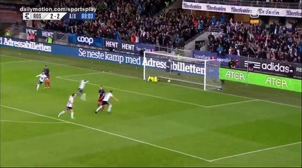 Samuel Adegbenro second Goal HD - Rosenborg 3 - 2 Ajax - 24.08.2017 (Full Replay)