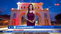 Susana Almeida Pronostico del Tiempo 24 de Agosto de 2017