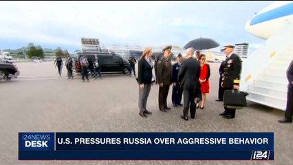 i24NEWS DESK | U.S. pressures Russia over aggressive behavior | Thursday, August 24th 2017