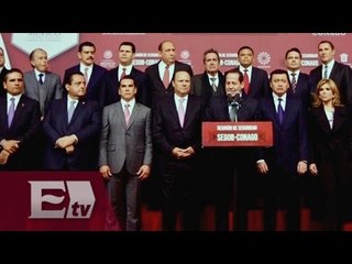 Conago acuerda elevar Mando Único a rango constitucional/ Vianey Esquinca