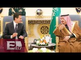 México firma acuerdos de cooperación con Arabia Saudita / Mariana H