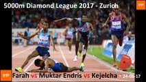 5000m Men's IAAF Diamond League 2017 - Zurich