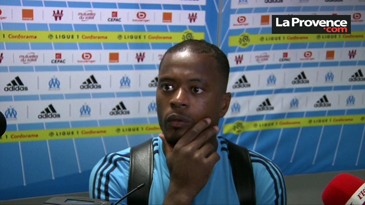 OM-Domzale : "Pour moi, c'est un gros challenge d'être venu à Marseille" (Evra)
