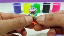 Bouteilles enfants argile les couleurs pour Apprendre peu fréquent vase jouets avec yaourt surprise agitation