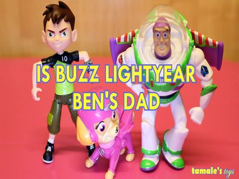 IS BUZZ LIGHTYEAR BEN'S DAD TOY STORY 3 BEN 10 SKYE PAW PATROL NICKELODEON Toys BABY Videos