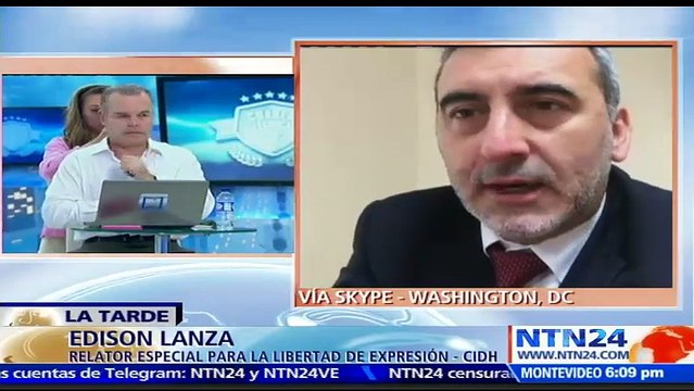 “La censura es parte de un régimen autoritario”: relator de la CIDH, sobre medios suspendidos en Venezuela