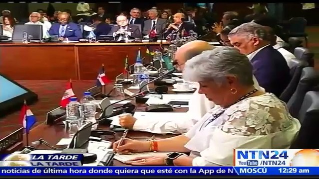 Diez magistrados designados por la Asamblea Nacional de Venezuela se reunieron con el secretario general de la OEA