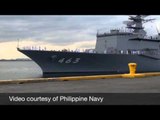 Japanese warships dock in Manila after defense pact signing