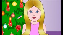 Dans le enfants pour et dessins animés visite de Noël Père Noël Ours lapin