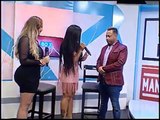 Presentadora dominicana le agarra parte intima a un presentador