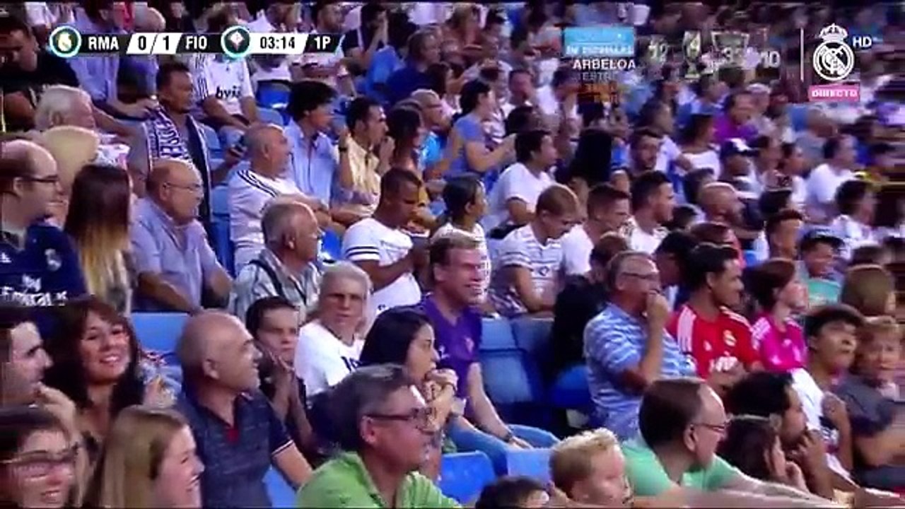Real Madrid vs Fiorentina 2-1 (Trofeo Santiago Bernabeu 2017) All Goals & Highlights HD