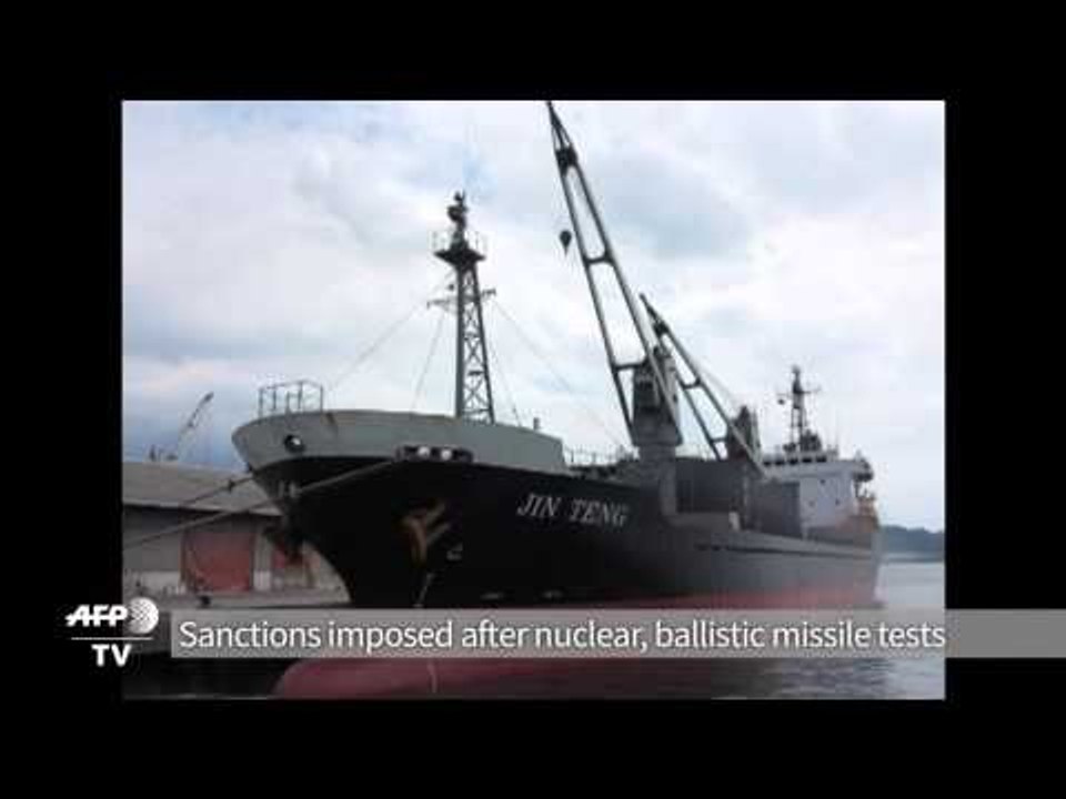 Philippines impounds North Korean ship under UN sanctions