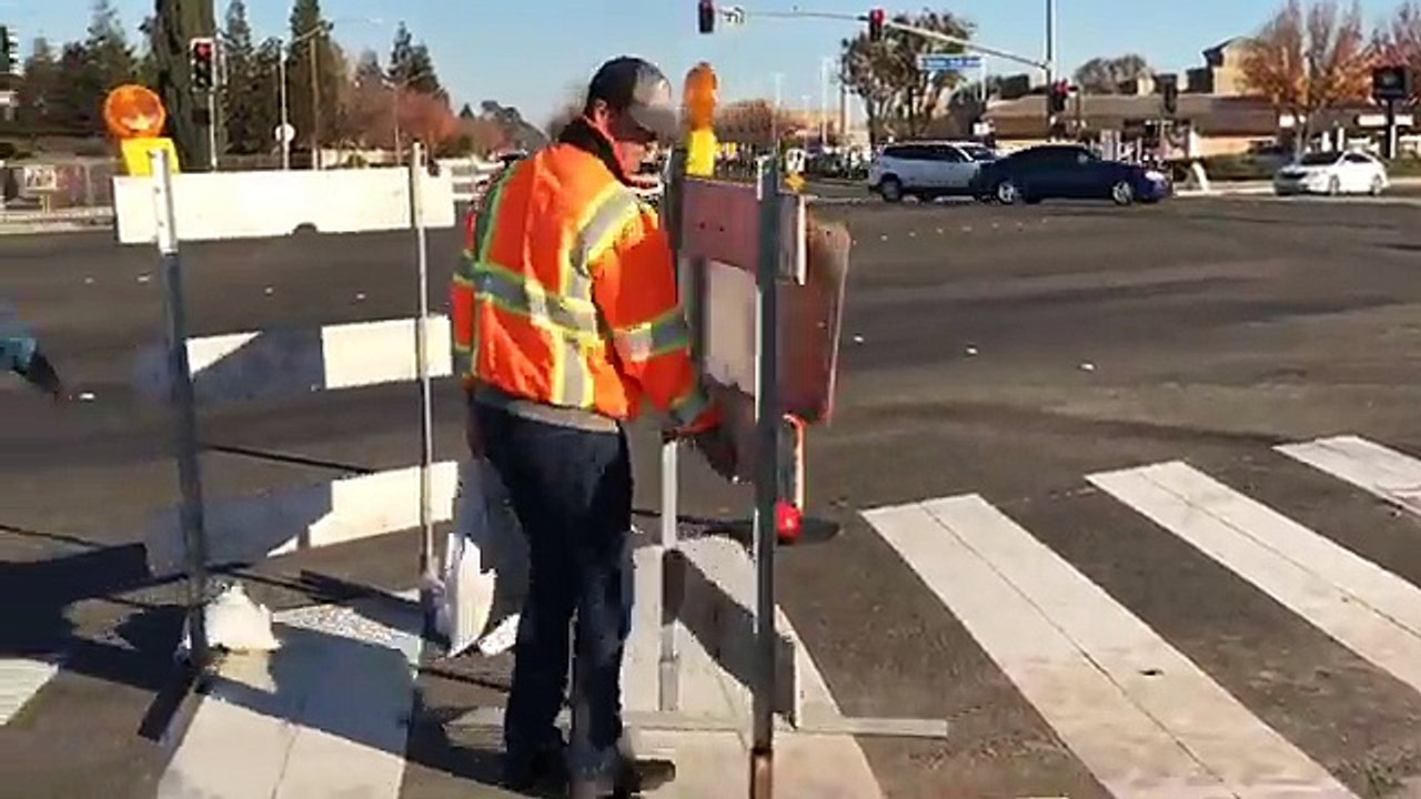 Reopened again! And were checking to make sure both sides have no bump!  To