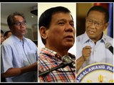 Duterte, Roxas weigh in on Binay’s insistence on bringing notes