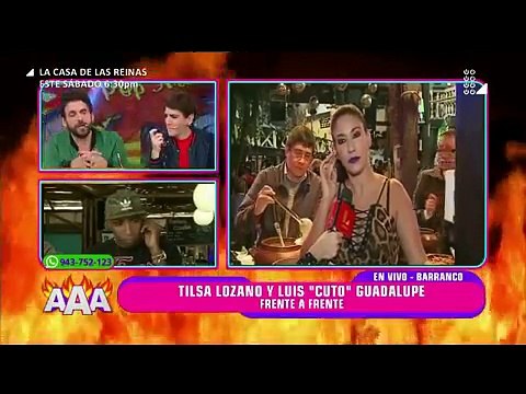 Tilsa Lozano quiso dejar mal a Cuto Guadalupe pero él le da épica respuesta en vivo