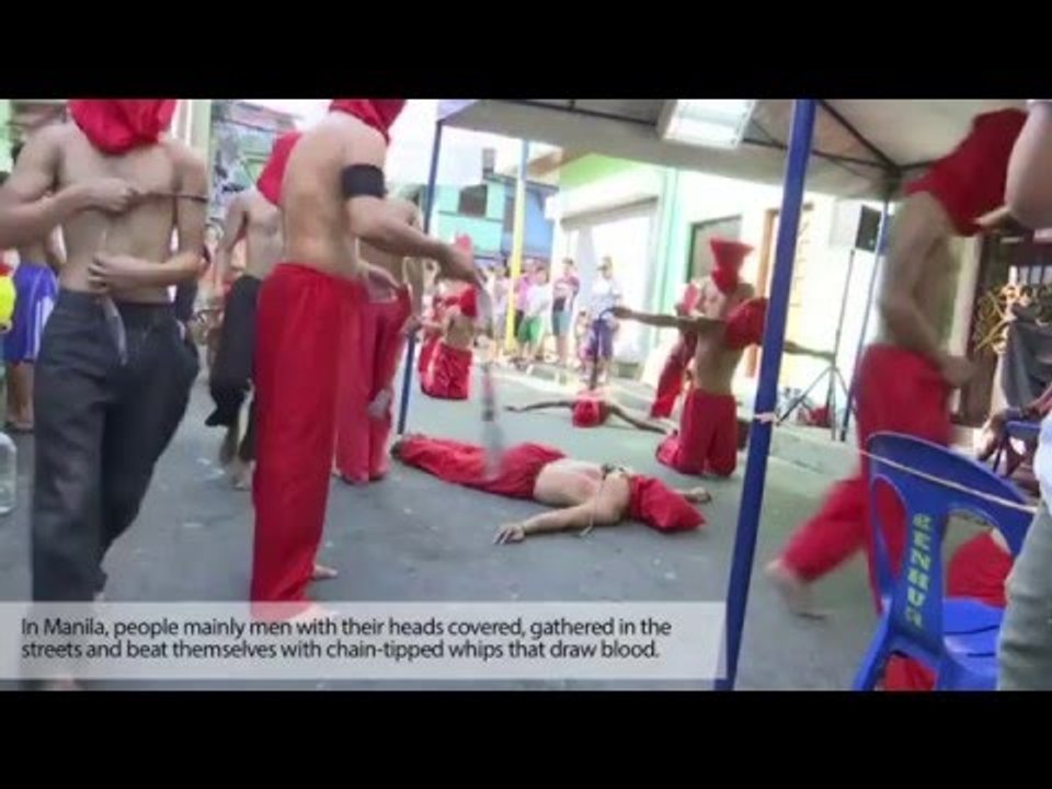 Filipino Catholics recall suffering of Jesus
