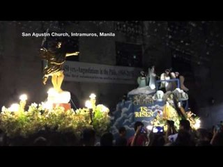 San Agustin Church reenacts 'Salubong' for Easter