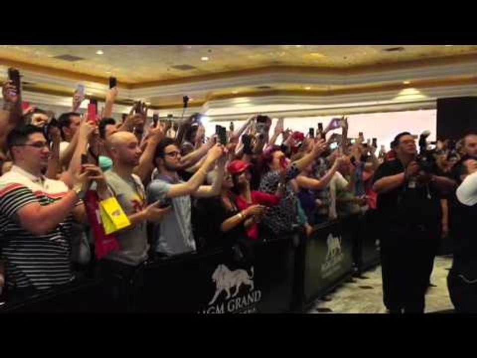Pacquiao thanks fans for warm reception at MGM Grand
