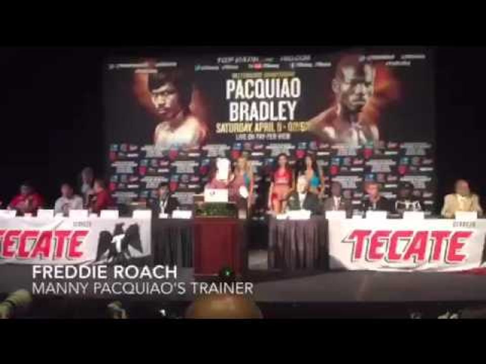 Trainers Roach, Atlas take stage at final presser