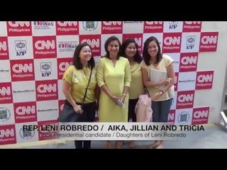 Pilipinas Debates  arrival of VP candidates  in UST