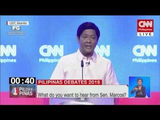 Robredo on recovering the ill-gotten wealth accumulated by the Marcos family