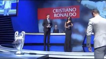 Congratulates Cristiano Ronaldo after winning UEFA Best forward of the year 2017
