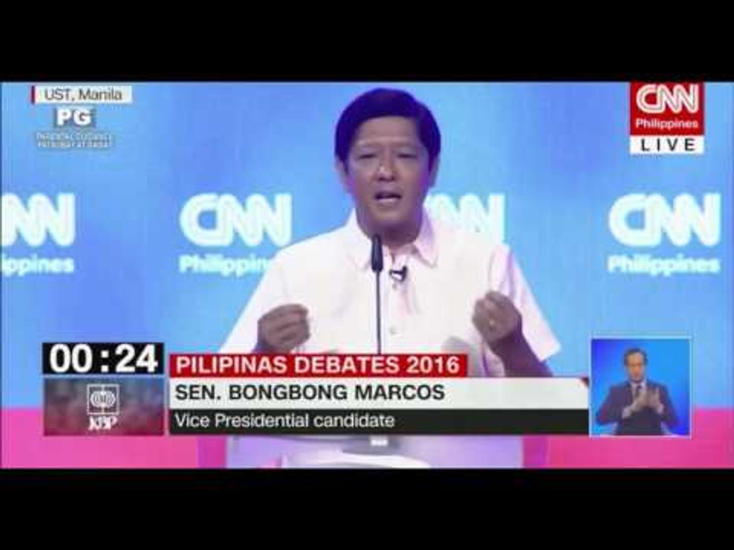 Bongbong Marcos on peace in Mindanao