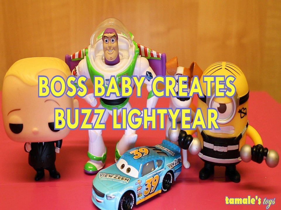 BOSS BABY CREATES BUZZ LIGHTYEAR TOY STORY MAX BUCK BEARINGLY MINIONS  TSLOP DREAMWORKS THE SECRET LIFE OF PETS DESPICAB