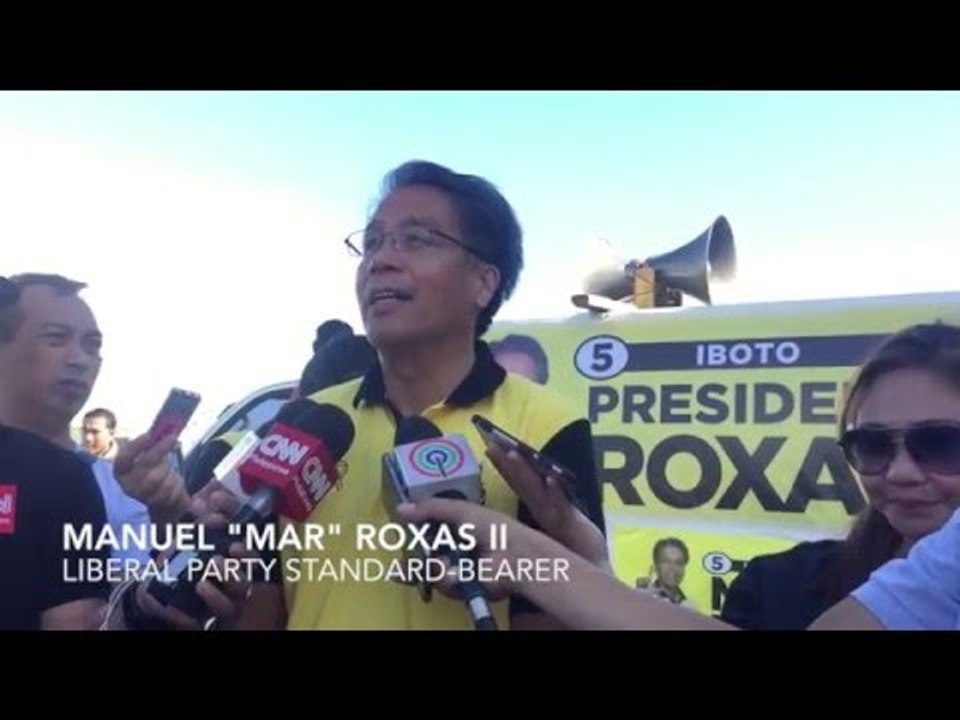 Roxas: Duterte violated law by accepting Quiboloy gift
