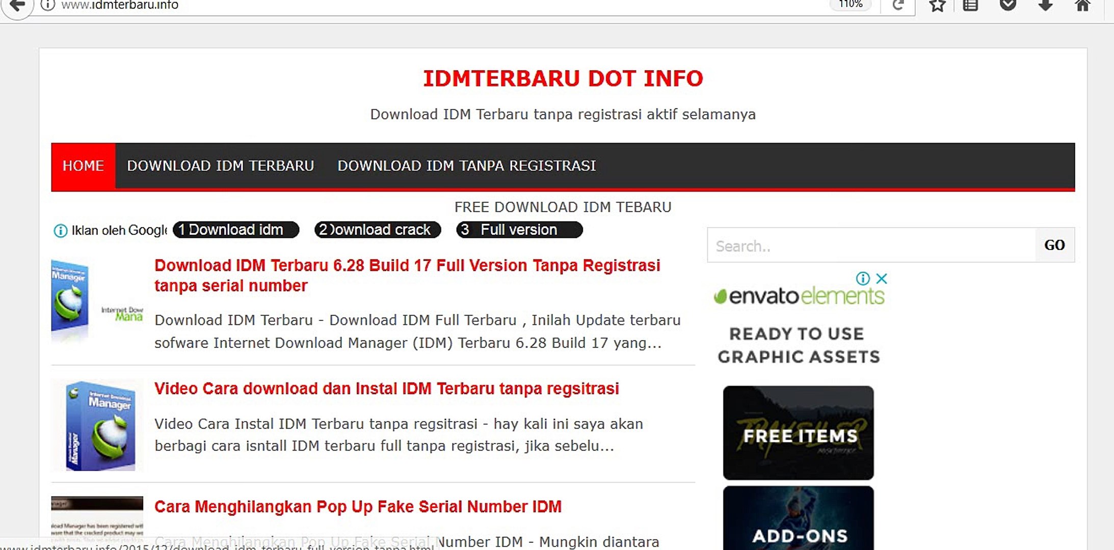 ⁣CARA cepat download IDM terbaru 6.28 build 17
