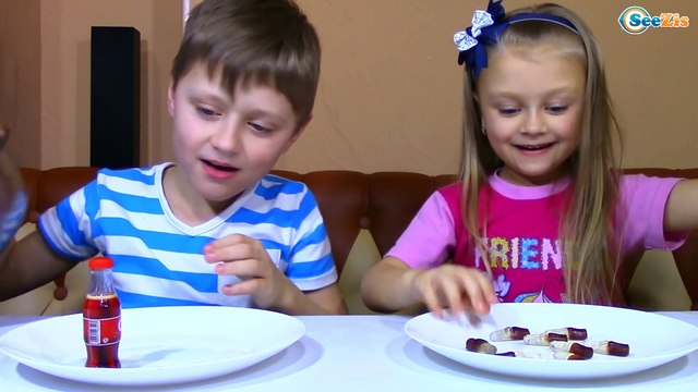 Обычная Еда против Мармелада Челлендж! Бешеный Хомяк! Видео для детей