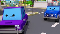COLOR Cars & Trucks w 3D Animation Cars Cartoon for kids and for babies! Cars & Trucks Stories