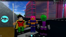 OS JOVENS TITÃS EM AÇÃO no ROBLOX (TEEN TITANS GO!)