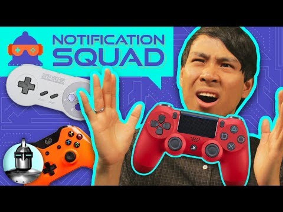 Which Video Game Controller is better?  (PS4, Xbox, Switch, GameCube) | Notification Squad S1 E4