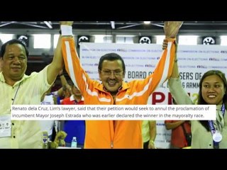 Estrada on Lim’s poll protest: He must be dreaming