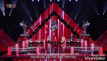 Vũ Cát Tường nói tiếng Anh chiêu dụ thí sinh The Voice Kids