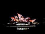 Sydney's iconic opera house illuminated for annual light show