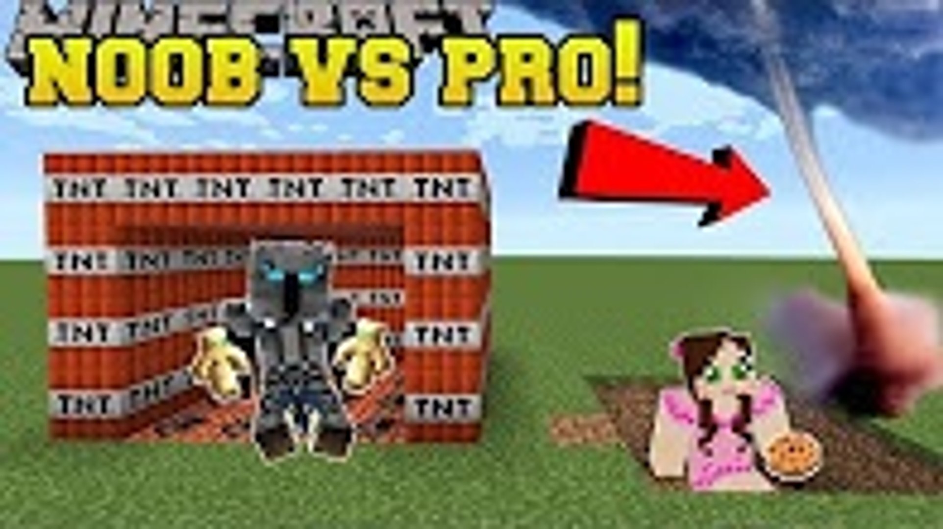 Popularmmos Minecraft Noob Vs Pro Roblox Disaster Survival Mini Game Video Dailymotion - gamingwithjen pat and jen roblox