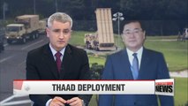 Deployment of 4 additional THAAD launchers to be completed 'in near future': Chung