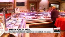 Korea boosts inspections of pork products from Europe amid Hepatitis scare