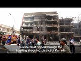 Suicide car bomb kills scores in Baghdad