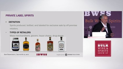 Defination of Private Label Spirits by Earl Hewlette at the IBWSS SF 2017 Conference