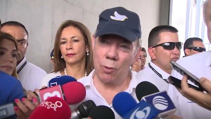 Kolombiya Devlet Başkanı Santos'tan Venezuela'ya Tepki - Bogota