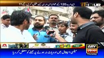 Waseem Badami reaches NA-120 to ask people about upcoming by-polls, see people's response