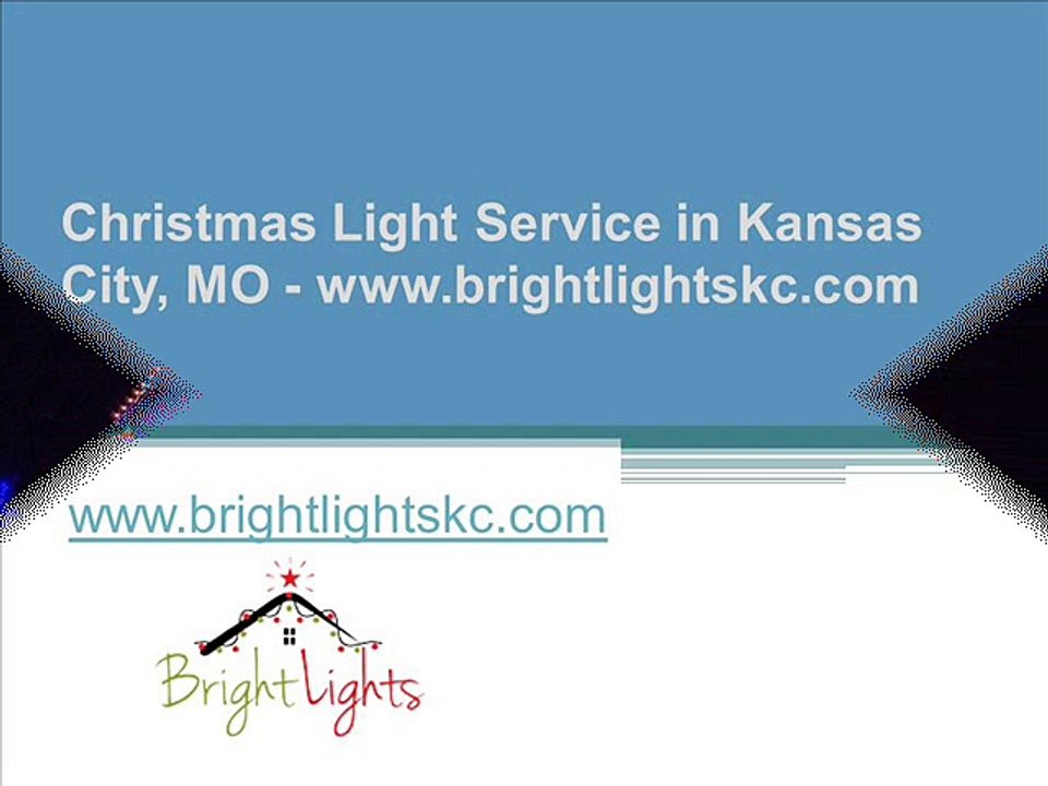 Christmas Light Service in Kansas City, MO - www.brightlightskc.com